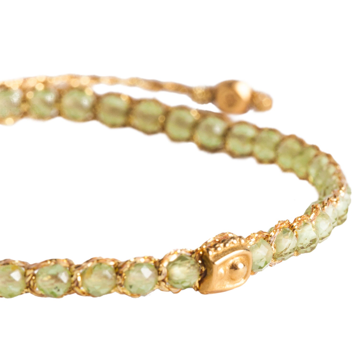 Hellgrün - Jewelry Armband Peridot Armband | Gold | Light Green