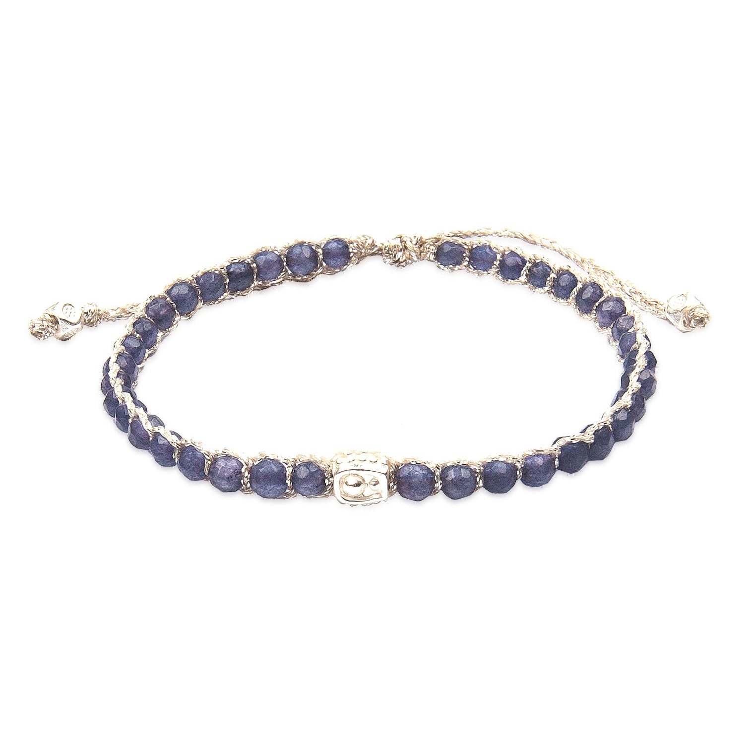 Blau - Jewelry Armband Blaues Jade Armband | Silber | Blue