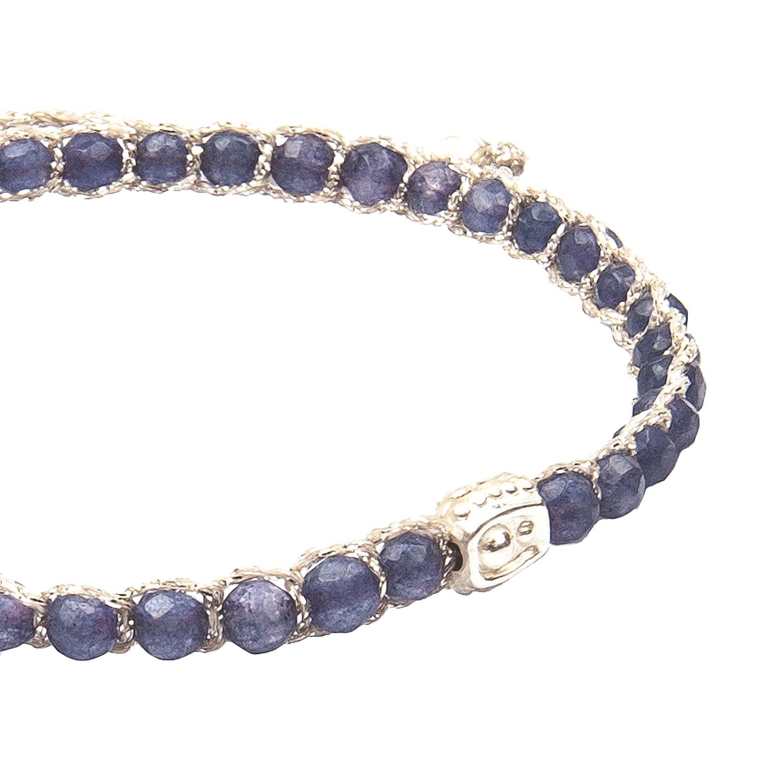 Blau - Jewelry Armband Blaues Jade Armband | Silber | Blue