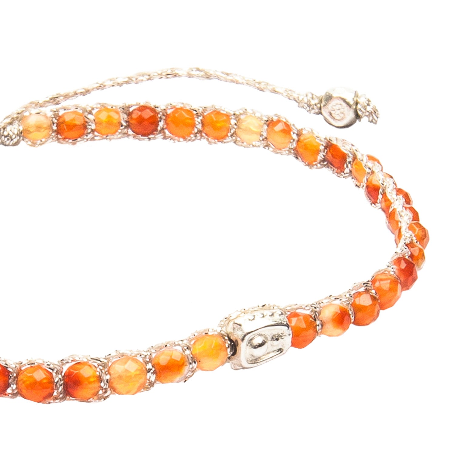 Orange - Jewelry Armband Karneol Armband aus Brasilien | Silber | Orange