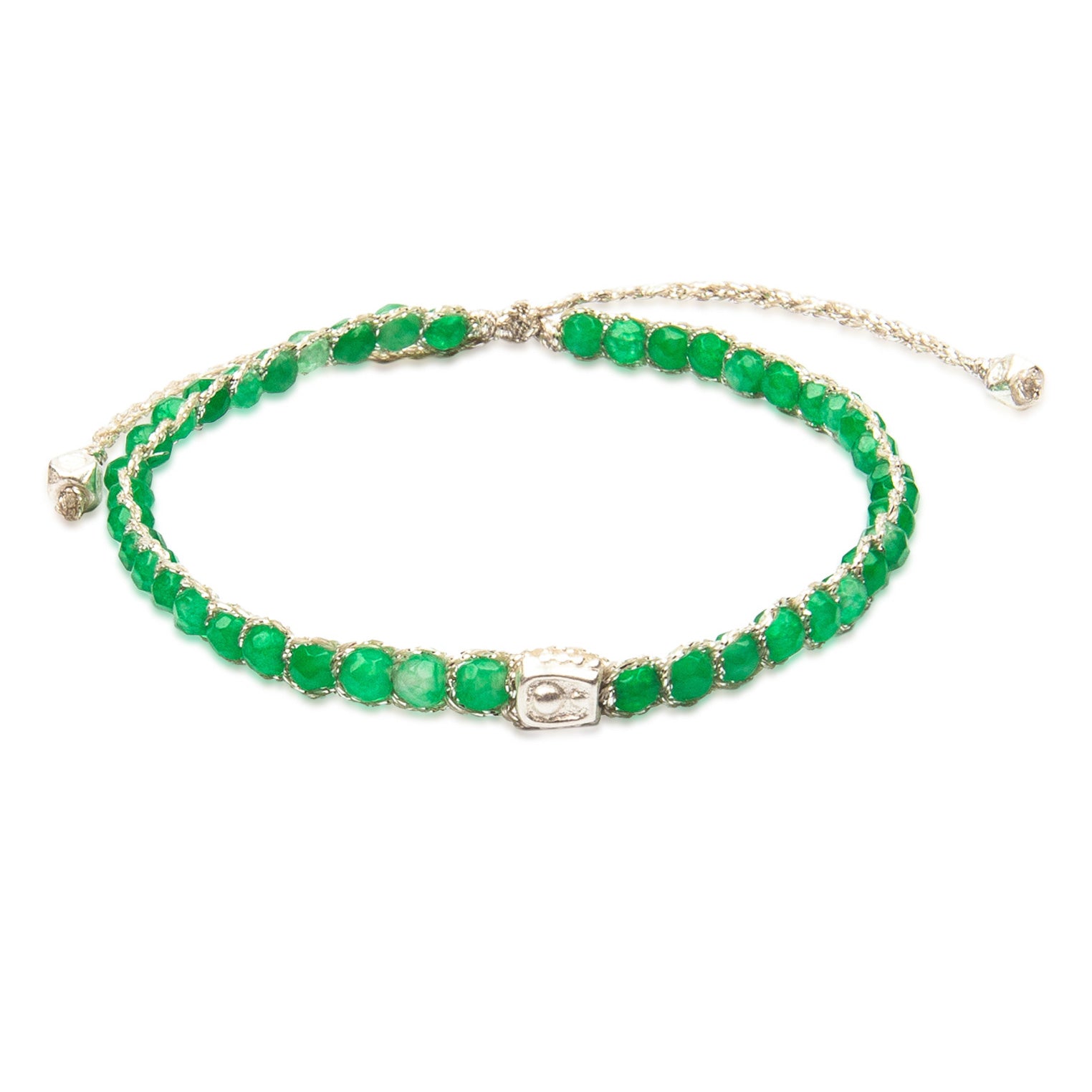 Grün - Jewelry Armband Grünes Jade Armband | Silber | Green