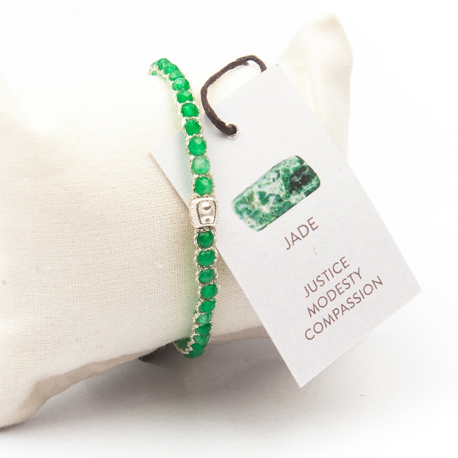 Grün - Jewelry Armband Grünes Jade Armband | Silber | Green