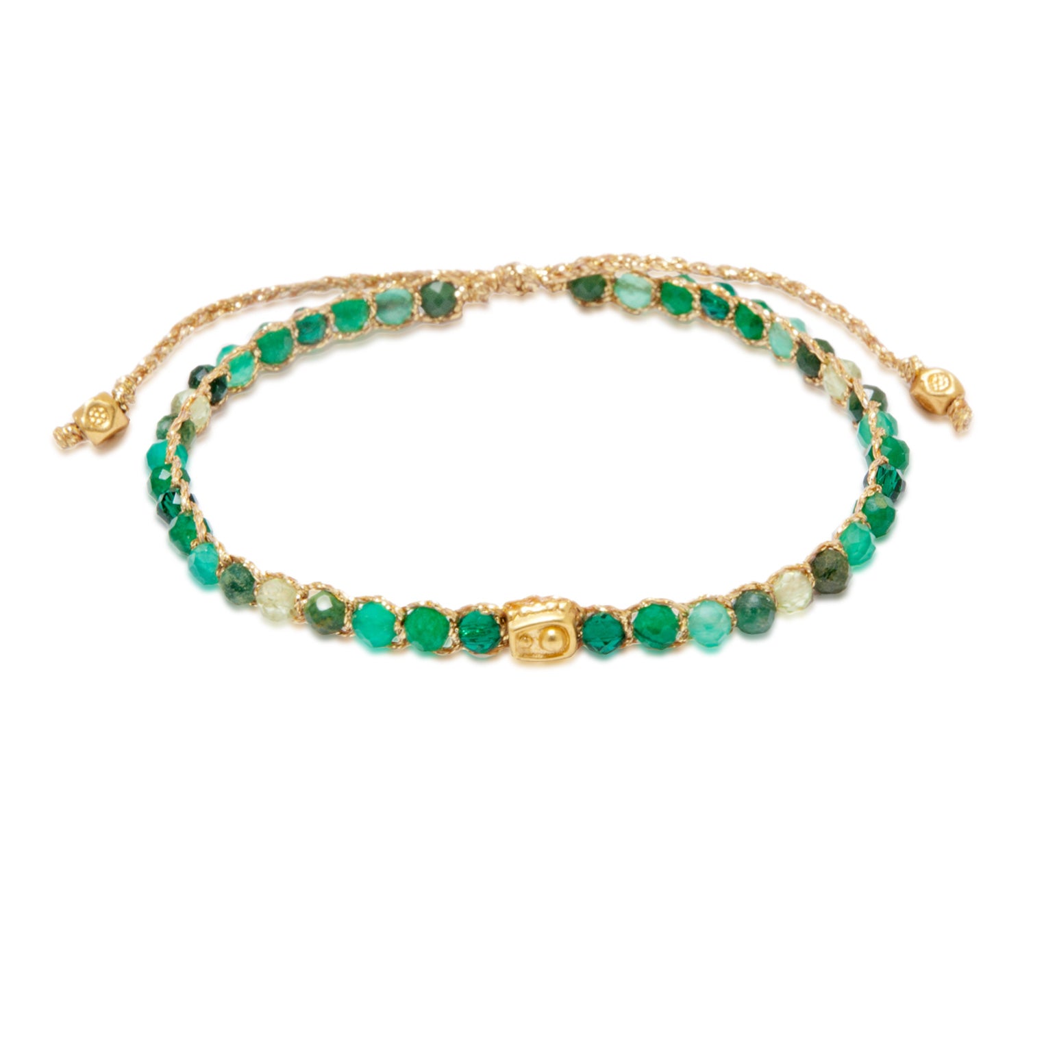 Grün - Jewelry Armband Ombre Green Glow Armband | Gold | Green