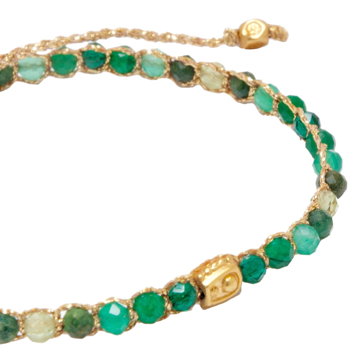 Grün - Jewelry Armband Ombre Green Glow Armband | Gold | Green