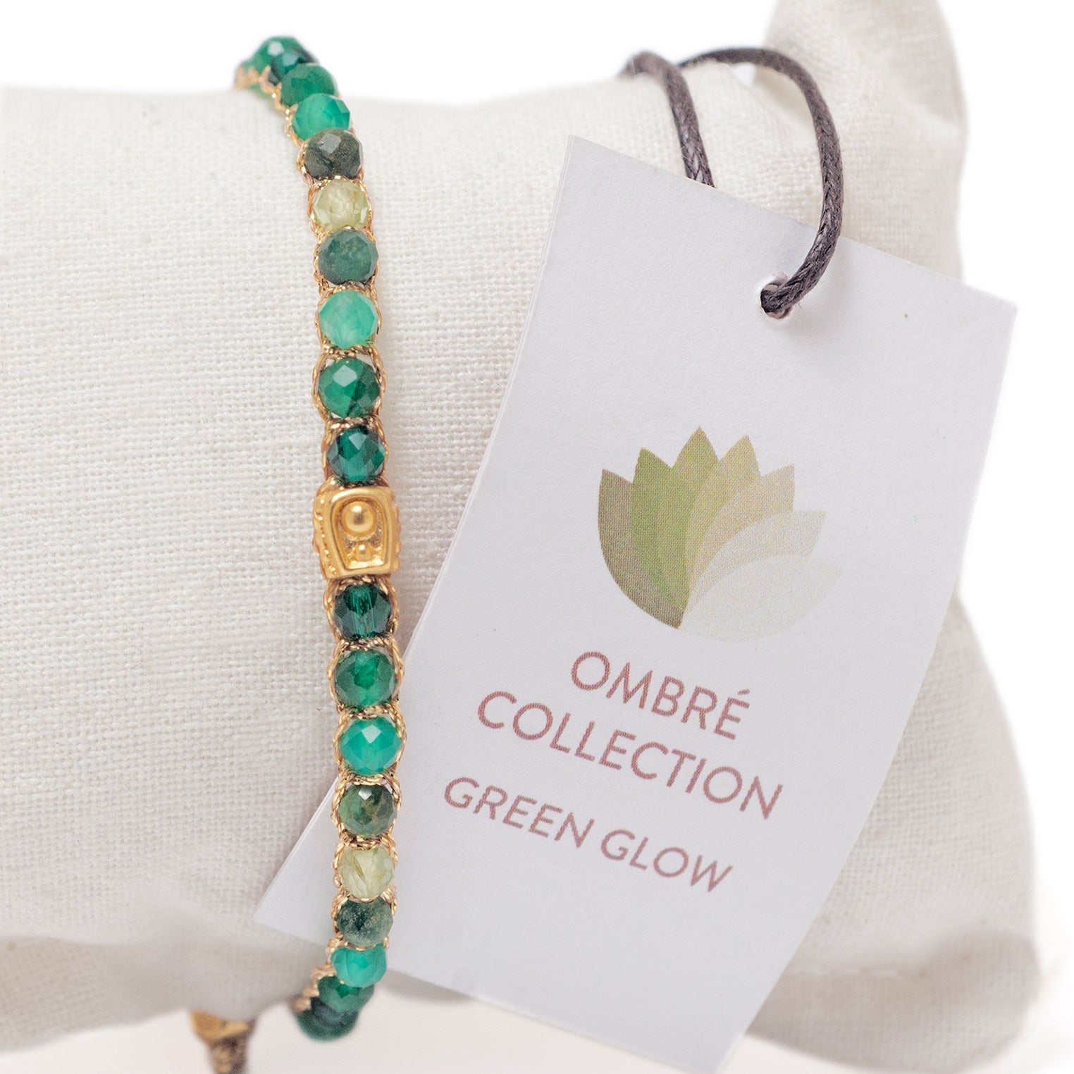 Grün - Jewelry Armband Ombre Green Glow Armband | Gold | Green