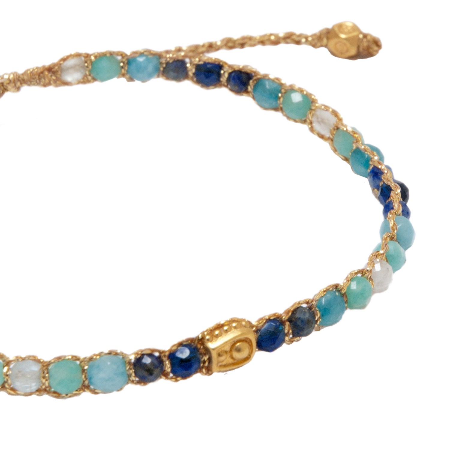 Blau - Jewelry Armband Ombre Blue River Armband | Gold | Blue