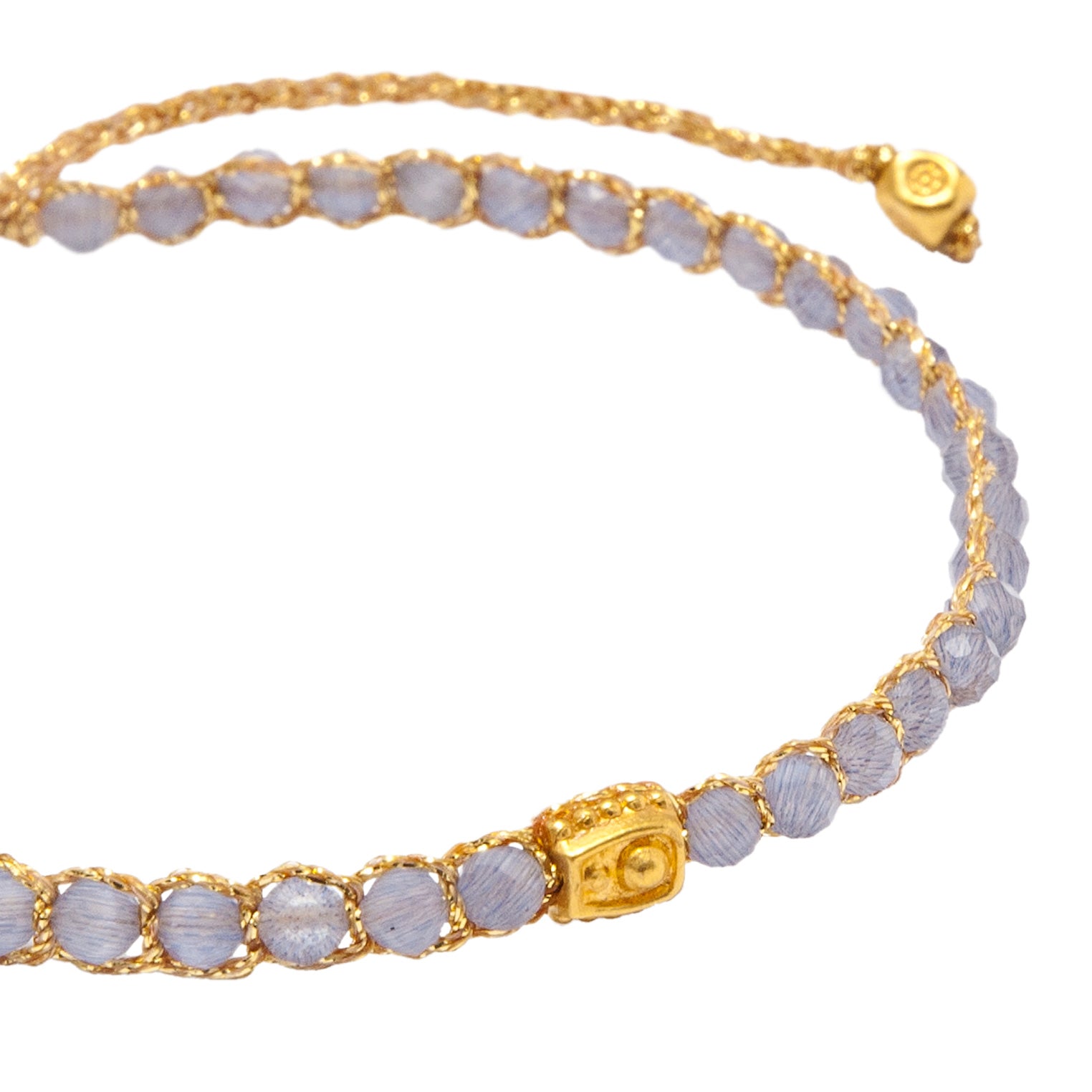 Rosa - Jewelry Armband Lavendel Amethyst aus Sambia | Gold | Rose